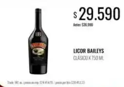 Supermercados Tadicor Baileys - licor baileys clásico oferta