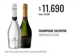 Supermercados Tadicor Salentein - champagne salentein varietales oferta