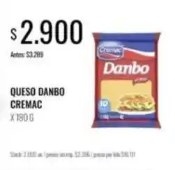 Supermercados Tadicor Cremac - queso danbo oferta