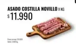 Supermercados Tadicor Asado costilla novillo oferta