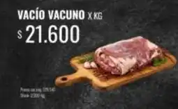 Supermercados Tadicor Vacío vacuno oferta