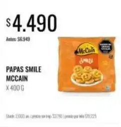 Supermercados Tadicor Smile - papas smile oferta