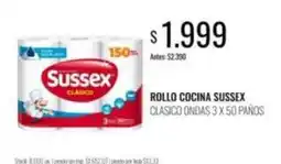 Supermercados Tadicor Sussex - rollo cocina clasico ondas oferta