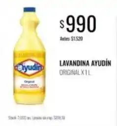 Supermercados Tadicor Lavandina original x 1 l oferta