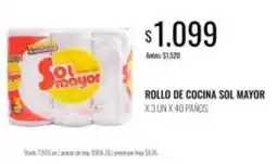 Supermercados Tadicor Sol mayor - rollo de cocina oferta
