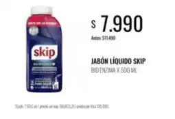 Supermercados Tadicor Skip - jabón líquido bio enzima oferta