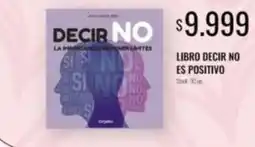 Supermercados Tadicor Libro decir no es positivo oferta