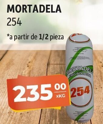 Mortadela 254 *A Partir de 1/2 Pieza