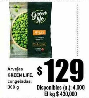 Cooperativa Obrera Arvejas Green Life Congeladas oferta