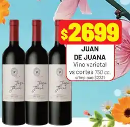 Almacor Juan de juana vino varietal oferta