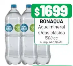 Almacor Bonaqua agua mineral s/gas clásica oferta