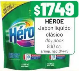 Almacor Héroe jabón líquido clásico oferta