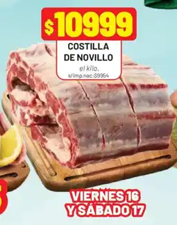 Almacor Costilla de novillo oferta