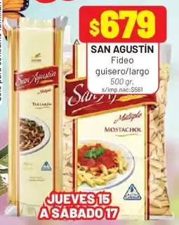 Almacor San agustín fideo guisero/largo oferta