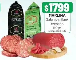 Almacor Marlina salame milán/ crespon oferta