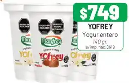 Almacor Yofrey yogur entero oferta