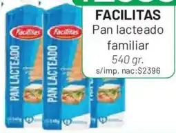 Almacor Facilitas pan lacteado familiar oferta
