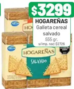 Almacor Hogareñas galleta cereal salvado oferta