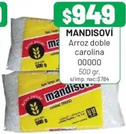 Almacor Mandisoví arroz doble carolina oferta