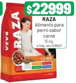 Almacor Raza alimento para perro sabor carne oferta