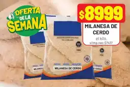 Almacor Milanesa de cerdo oferta