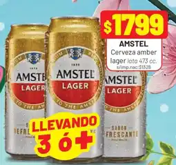 Almacor Amstel cerveza amber lager oferta