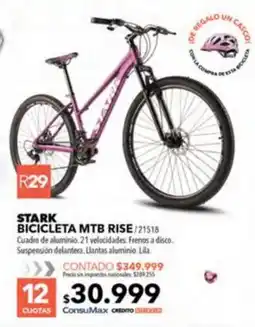 Nexon Stark bicicleta mtb rise oferta