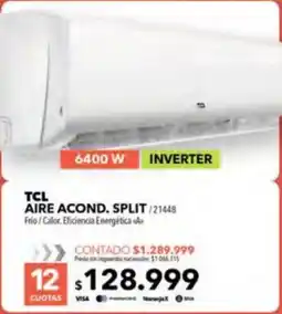 Nexon Tcl aire acond. split oferta