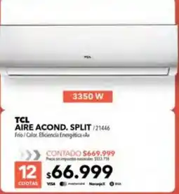 Nexon Tcl aire acond. split oferta