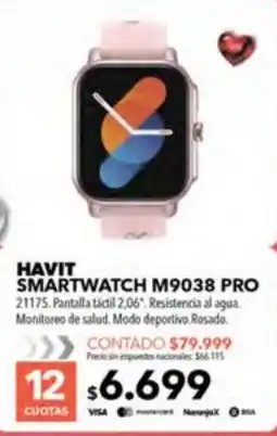 Nexon Havit smartwatch m9038 pro oferta