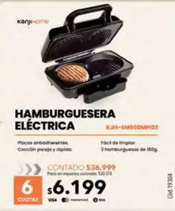 Nexon Kanji home hamburguesera eléctrica oferta