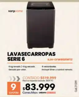 Nexon Kanji home lavasecarropas serie 6 oferta