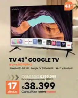Nexon Google tv tv 43" oferta