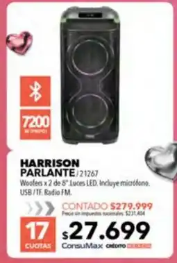 Nexon Harrison parlante oferta