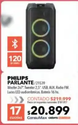 Nexon Philips parlante oferta