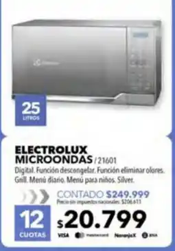 Nexon Electrolux microondas oferta