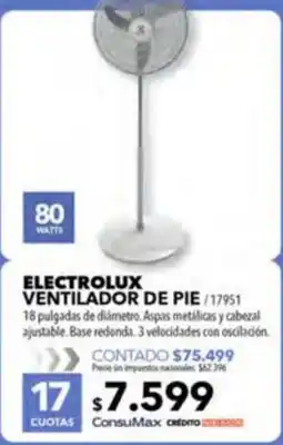 Nexon Electrolux ventilador de pie oferta