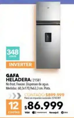 Nexon Gafa heladera oferta