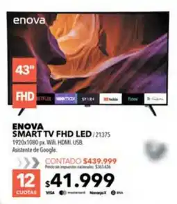 Nexon Enova smart tv fhd led oferta