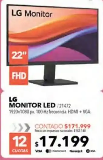 Lg monitor led