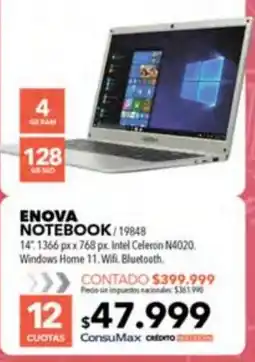 Nexon Enova notebook oferta