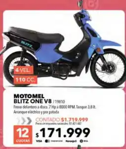 Nexon Motomel blitz one v8 oferta