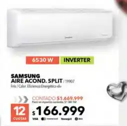 Nexon Samsung aire acond. split oferta