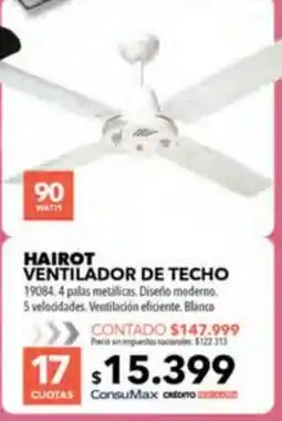 Nexon Hairot ventilador de techo oferta
