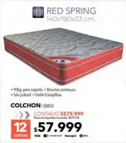 Nexon Red spring colchon oferta