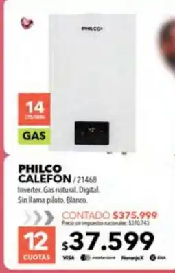 Nexon Philco calefon /21468 oferta