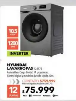 Nexon Hyundai lavarropas oferta
