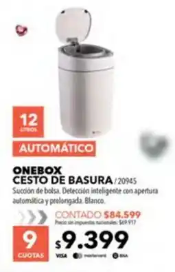 Nexon Onebox cesto de basura oferta