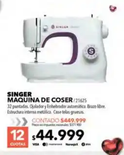 Nexon Singer maquina de coser oferta
