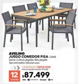 Nexon Avelino juego comedor pisa oferta